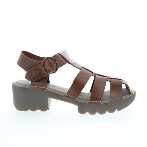 Fly London Womens Emme Brown Shoes (NWT)